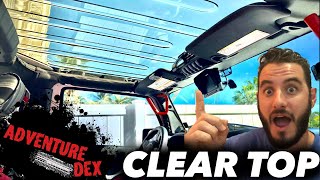 The BEST Jeep Top EVER?!? - ClearLidz Installation + Review screenshot 5