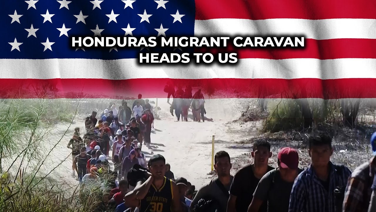 Honduras Migrant Caravan Heads to US - YouTube