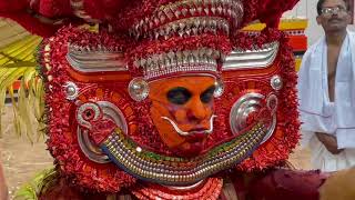 Bhadrakali Theyyam of Thalikavu Temple Kannur , Kerala