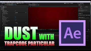 Dust in After Effects with Trapcode Particular Tutorial