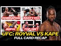 UFC Vegas 112 Full Card Recap: Royval vs Kape | VOICE OF MMA