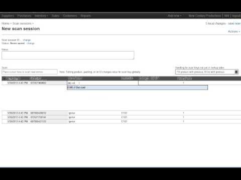 Assigning barcodes on the fly