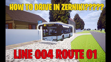 Proton Bus Simulator - Zerniki Map Line 004 Route 001 - How do the Route - #3