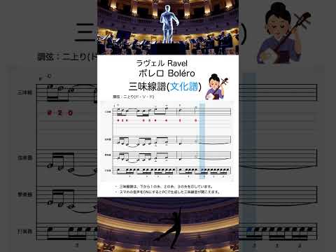 三味線で弾く ボレロ ラヴェル 文化譜