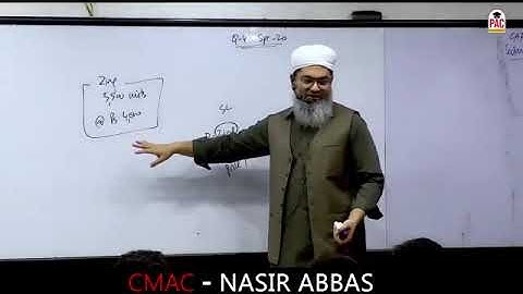 CAF 3   CMA   Lecture 94   Short Term Decision Making   Sir Nasir Abbas  Spring 24