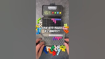 Solving BOTH Puzzles in 2 Minutes. Can it be Done?