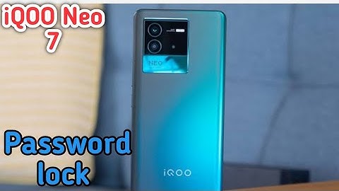 How To Set Screen Lock Password In Iqoo Neo 7, Iqoo Neo 7 Mein Password Lock Kaise Lagaen