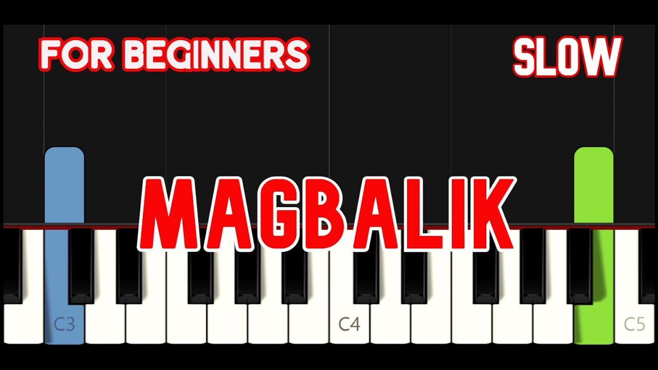 MAGBALIK [ HD ] CALLALILY EASY PIANO YouTube