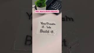 📱Want to build a website that actually works for your business ? You dream it  💭 We’ll code it