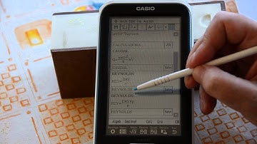 tutorial classspad Colebrook