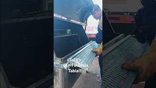 Bbq Smoker Foldable Table Diy
