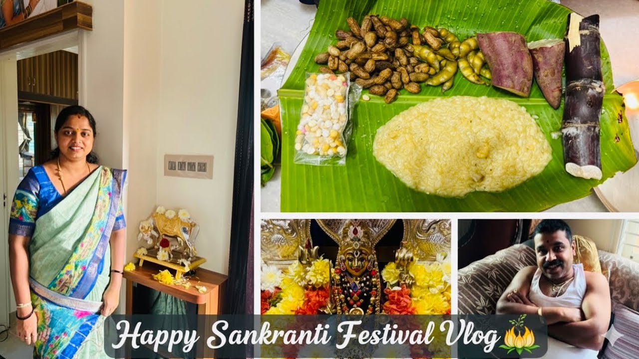 Happy Sankranti Festival Vlog🪷