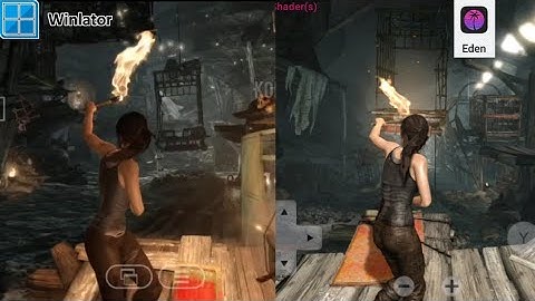 Tomb Raider Definitive Edition Comparison WINLATOR Vs Eden Android (Poco f5 7+ Gen 2)