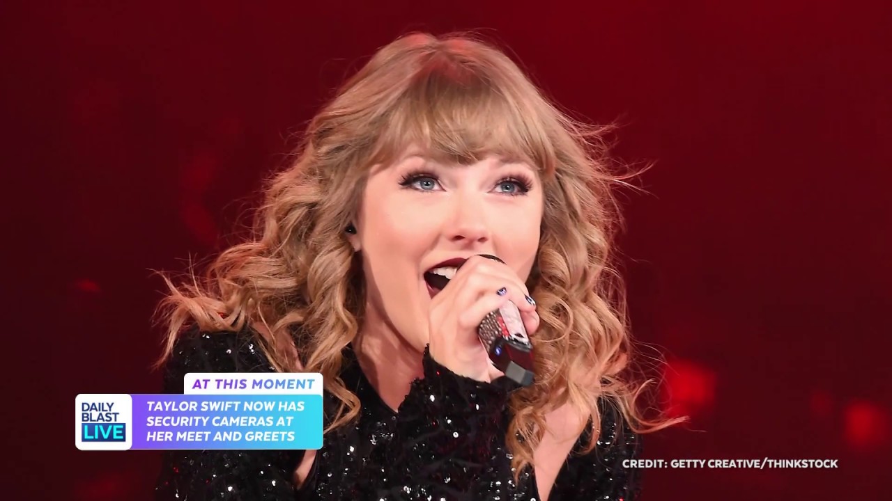 Taylor Swift's New Meet And Greet Security Cameras YouTube