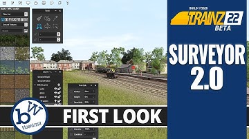 Surveyor 2.0 Trainz 22 BETA First Look - Is is better than Classic Surveyor? (Beta build 115628)