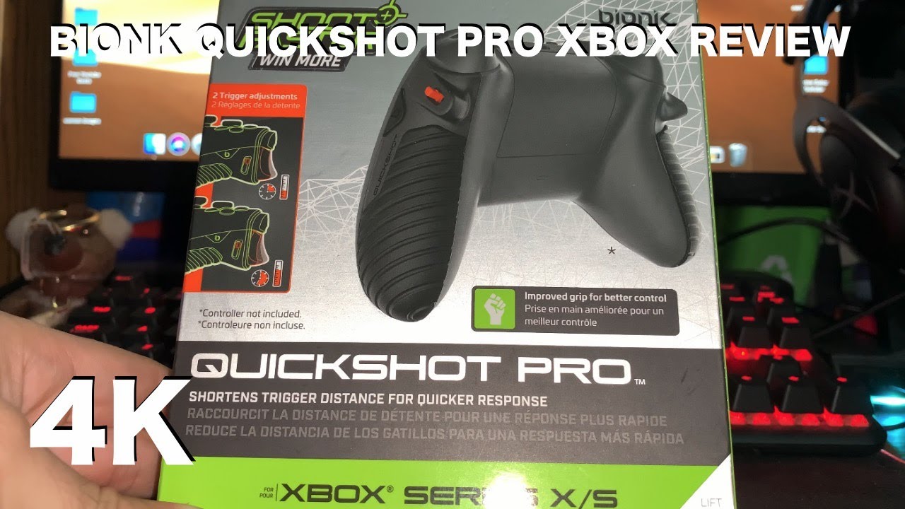Accessoire Xbox Series S/X - Quickshot Pro - Trigger Manette Xbox Series
