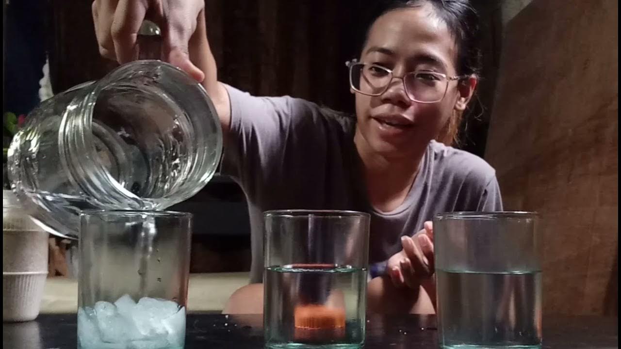 TEMPERATURE EXPERIMENT ( The Hot, Cold and Tap Water ) YouTube