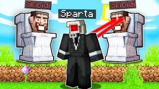 Minecraft: CAMERA MAN vs 2 SKIBIDI TOILET 😱🚽 SPEEDRUN vs HUNTER - Sparta356