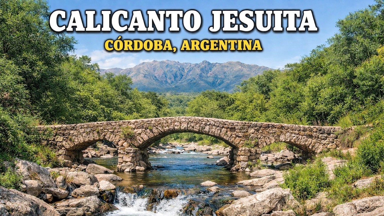 【4K】Un CALICANTO JESUITA Oculto en CALAMUCHITA | Córdoba Argentina