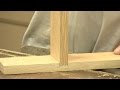 How to make a Housing Dado Joint - The Three Joints - | Paul Sellers