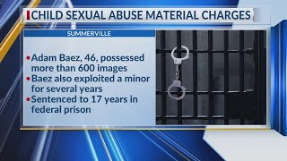 Summerville man convicted and sentenced for crimes against children