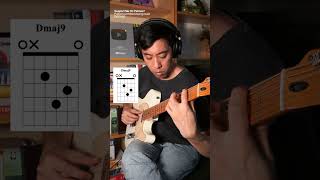 Beautiful Lo Fi Math Rock Chords #mathrock #midwestemo #postrock #guitarchords #guitarlesson