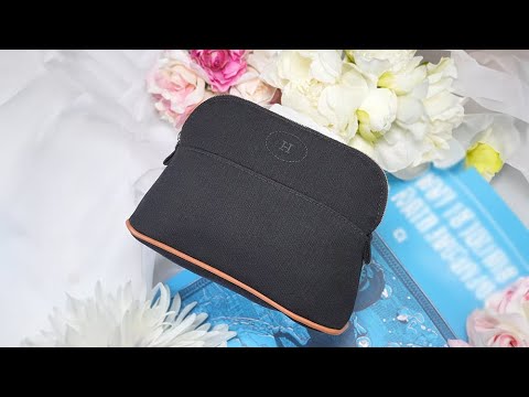 HERMES ボリード ボリードポーチ ミニ ノワール(ブラック