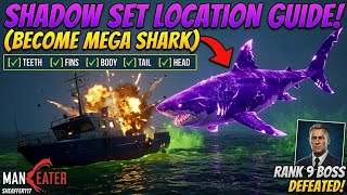 How to Unlock the FULL Shadow Evolution Set in Maneater (Location Guide)