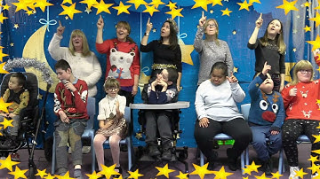 12 sleeps to go - Makaton Countdown to Christmas 2021