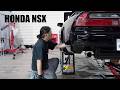 【NSX MT化⑨】ミッション降ろした今がチャンス!!!色々整備します🧰