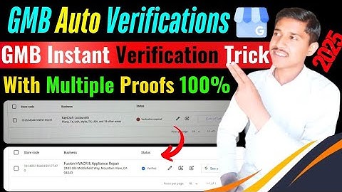 A to Z full tutorial for GMB Auto verification 😲|| GMB Auto verification for beginners