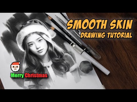 How To Draw Smooth Skin With Pencil