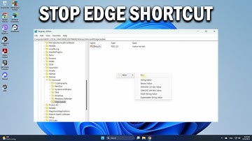 How To Prevent Microsoft Edge From Creating Desktop Shortcut - Easy Fix