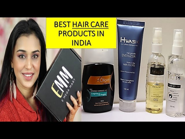 Best Hair products I HairCare E Mega Mart INDIA, REVIEW Tumpa Banerjee -  YouTube