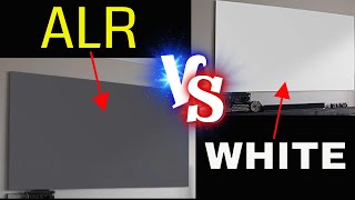 Which Projection Screen is BEST? Vivid Storm ALR vs Amazon White Screen Revealed!