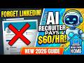 Forget LinkedIn! This AI Recruiter Pays $60/HR to Work from Home 2026
