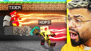 THE FLASH vs. REVERSE FLASH Speedrunners in Minecraft!