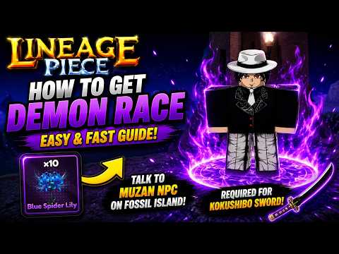 How To Get Demon Race in Lineage Piece | Roblox