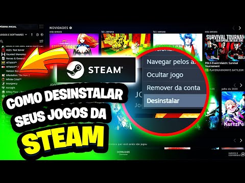 Vídeo: Como faço para desinstalar os jogos do Steam no Mac sem o Steam?