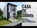 Mini casa de 5x8 #2habitaciones #fregadero