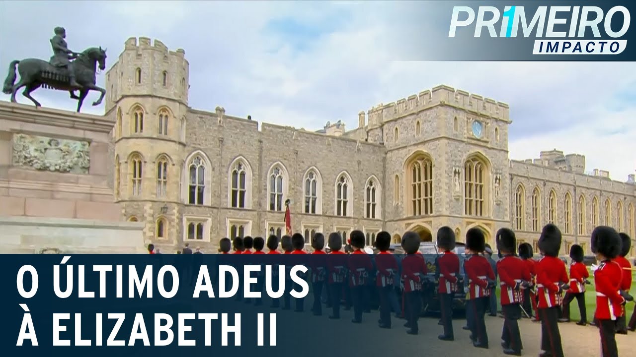 Caixão da rainha Elizabeth chega a Windsor para última cerimônia | Primeiro Impacto (19/09/22)