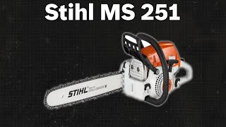 Benzin-Kettensäge Stihl MS 251 | TEST | Deutsch