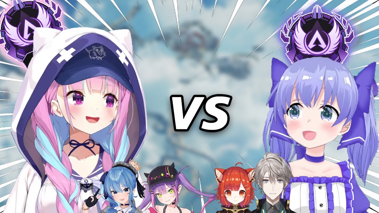 A Fierce Battle of Cute Apex Masters ǀ Nijisanji ǀ Hololive - YouTube