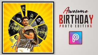 Easy PicsArt Tutorial :Birthday poster CDP photo editing tutorial | Beginners cdp editing picsart 😯