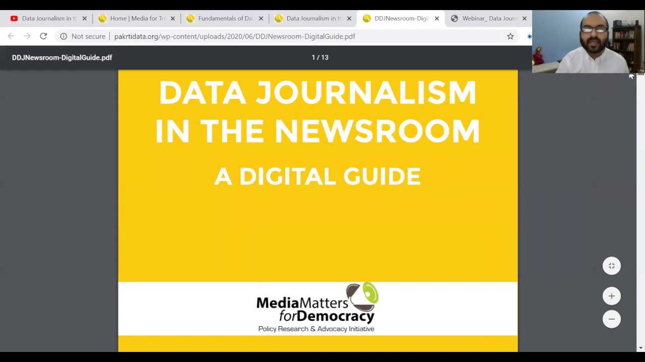 Webinar: Data Journalism in the Newsroom - YouTube