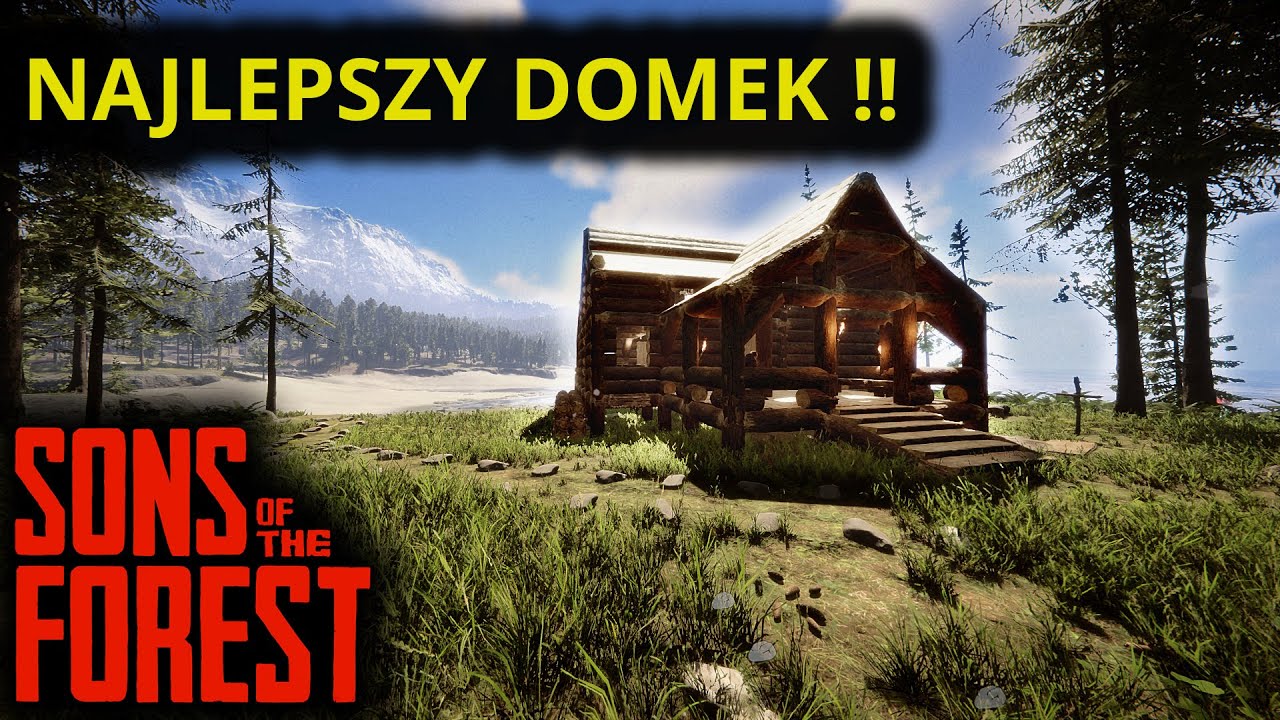 Jak Zrobić łuk W The Forest Najładniejszy domek w Sons of the Forest !! #3 - YouTube
