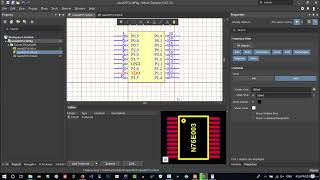 014. Altium Designer - Add pcb footprint to schematic component library and compile it
