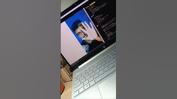 Smart Canvas To draw with Fingers Movement with CV #html #CSS #js #programming #cv #project #shorts