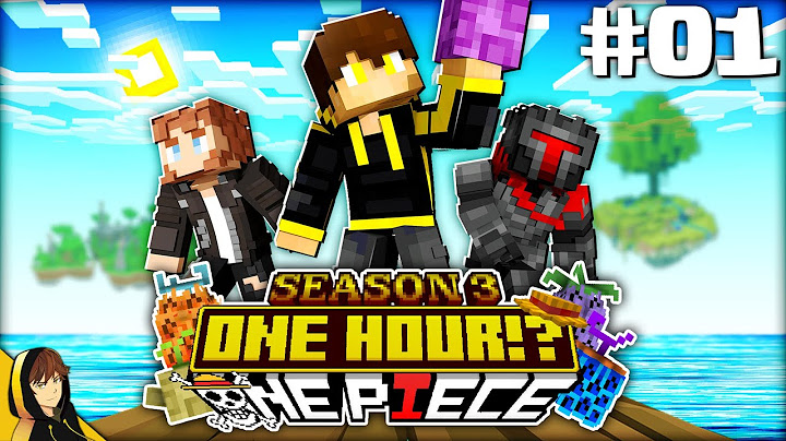 3 IDIOTS + ONE PIECE = CURSED?! | Minecraft - [One Hour One Piece S3 - #1]