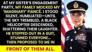 At My Sister’s Engagement Party, My Family Mocked My ‘Imaginary’ Fiancé—Until He Landed a Helicopter